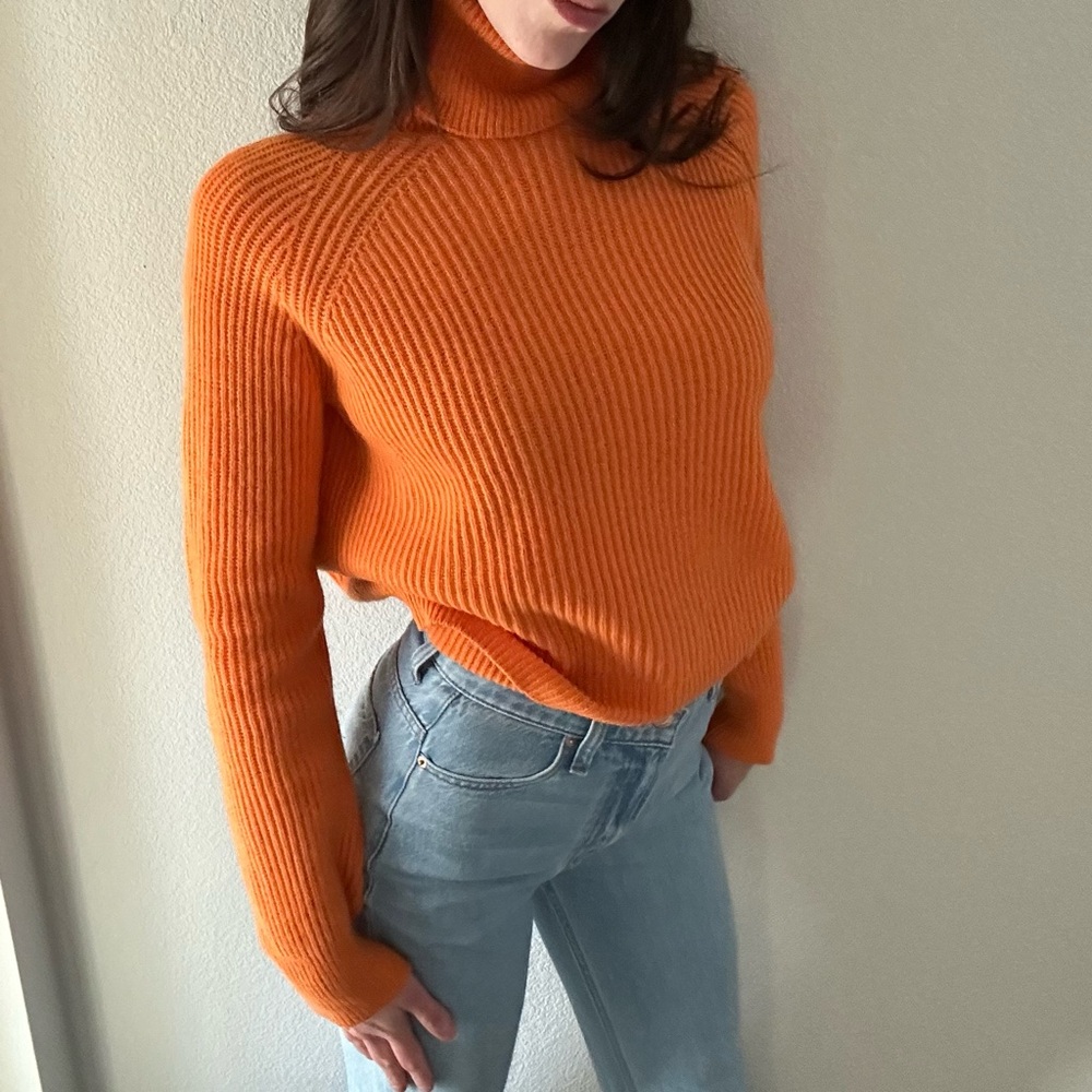 Remain Birger Christensen Tangerine Wool Sweater